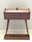 Vintage Ash Sewing Box, 1960s, Image 6