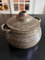Vintage Ceramic Soup Tureen & Bowl from les potiers de l'abbaye, Set of 2 1
