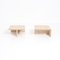 Travertine Side Tables by P. A. Giusti & E. Di Rosa for Up & Up, Set of 2 8