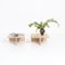 Travertine Side Tables by P. A. Giusti & E. Di Rosa for Up & Up, Set of 2, Image 2