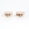 Travertine Side Tables by P. A. Giusti & E. Di Rosa for Up & Up, Set of 2 7