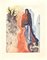 After Salvador Dalì, The Waterfall of the Phlegethon, Original Woodcut Print, 1963 1