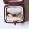 Vintage 18k Gold Ring with Ruby ​​& Diamonds, 1960s 1