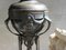 French Brass Ornate Oil Lamp 2