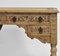 Antique English Bleached Carved Oak Kneehole Desk by Hewetson, 1900s, Image 2