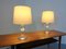 Glass Table Lamps by Michael Bang for Holmegaard, 1970s, Set of 2 4