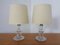 Glass Table Lamps by Michael Bang for Holmegaard, 1970s, Set of 2 2