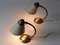 Mid-Century Modern Bedside Table or Wall Lamps, Germany 1950s, Set of 2 23