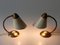Lampes de Chevet ou Appliques Murales Mid-Century, Allemagne, 1950s, Set de 2 3