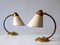 Mid-Century Modern Bedside Table or Wall Lamps, Germany 1950s, Set of 2 16