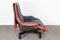 Leather Model Sindbad Lounge Chair by Vico Magistretti 2