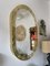 Italian Brass Mirror with Screw Decor, 1990s, Image 10