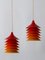 Pendant Lamps Duett by Bent Gantzel Boysen for Ikea Sweden, 1980s, Set of 2 10