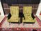Rockabilly Armchairs with Fake Fur, 1950s, Set of 2 2
