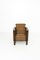 Rattan and Wooden Armchairs, the Netherlands, 1950s, Set of 2, Image 6