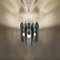 Grey Smoked Murano Glass Chandelier from Veca, Italy, 1970s 5