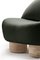 Hygge Armchair Forest Boucle by Saccal Design House for Collector, Image 3