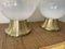 Italian Brass and Glass Lamps by Veart, 1970s, Set of 2, Image 3