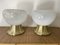 Italian Brass and Glass Lamps by Veart, 1970s, Set of 2 6
