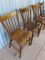 Vintage Dutch Farm House Chairs, Set of 4 10
