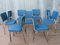 Belgian Industrial Vintage Chairs from Tubax, 1950s, Set of 9 1