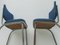 Belgian Industrial Vintage Chairs from Tubax, 1950s, Set of 9, Image 13