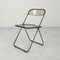 Smoke Plia Chair by Giancarlo Piretti for Anonima Castelli, 1960s, Image 1