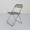 Smoke Plia Chair by Giancarlo Piretti for Anonima Castelli, 1960s, Image 1