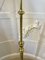 Lámpara de pie ajustable victoriana antigua de latón, Imagen 5