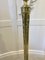 Lampadaire Ajustable Victorien Antique en Laiton 4