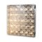 Lámpara Domino Square Arabesque 100 Da Parete de acero y cristal de Vgnewtrend, Imagen 1