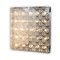 Steel & Crystal Domino Square Arabesque 100 Da Parete Lamp from Vgnewtrend 1