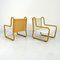 Yellow Garden Chairs by Aldo Barbieri, 1980s, Set of 2 7