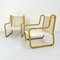 Yellow Garden Chairs by Aldo Barbieri, 1980s, Set of 2 3