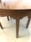 Antique George III Mahogany Demi Lune Shaped Console Tables, Set of 2 7