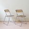 Chairs Plia by Giancarlo Piretti for Castelli, 1970s, Set of 4, Image 9