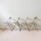 Chairs Plia by Giancarlo Piretti for Castelli, 1970s, Set of 4 4