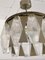 Italian Murano Glass and Brass Pendant Lights by Aureliano Toso, 1960s, Set of 2 5