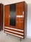 Mid-Century Italian Teak 3-Door Wardrobe by Vittorio Dassi, 1950s 16