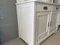 Antique White Wood Buffet 10