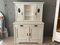 Antique White Wood Buffet 2