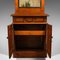 Tall Antique Victorian Bookcase Cabinet, England, 1860 11