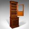 Tall Antique Victorian Bookcase Cabinet, England, 1860 2