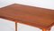 AT-312 Dining Table in Teak by Hans J. Wegner for Andreas Tuck, Denmark, 1950s, Image 8