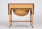 Danish AT-33 Sewing Table by Hans J. Wegner for Andreas Tuck, 1950s 2