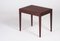 Side Table with Drawer in Rosewood by Severin Hansen for Haslev Møbelsnedkeri, 1950s 1