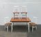 Mid-Century Teak Table and Fanett Chairs by Ilmari Tapiovaara for Asko, Set of 5 83