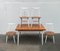 Mid-Century Teak Table and Fanett Chairs by Ilmari Tapiovaara for Asko, Set of 5, Image 75