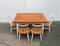 Mid-Century Teak Table and Fanett Chairs by Ilmari Tapiovaara for Asko, Set of 5, Image 35