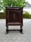 Italian Two-Tone Mahogany Lyre Cabinet in the Style of Borsani 18